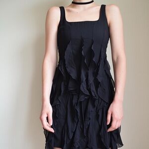 Elegant Black Sleeveless Dress